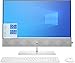 Produktbild HP Pavilion 27-d0009ng (27 Zoll /QHD) All-in-One PC (Core i5-10400T, 8GB DDR4, 512GB SSD, nVidia Geforce MX350 2GB, Windows 10 Home) Weiss