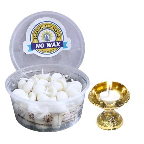 Mèches de ghee Batti Rond BRACOP pour réussir l'allumage de votre Diya