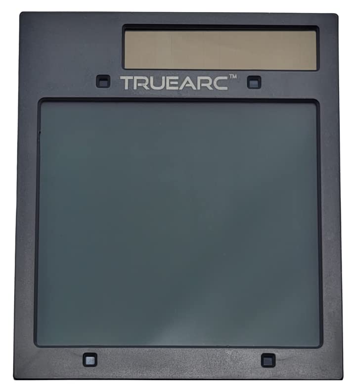 TrueArc XL Auto Darkening Welding Lens, 5-1/4" x 4-1/2" Large View, Shade 5-13, High Definition True Color Clarity