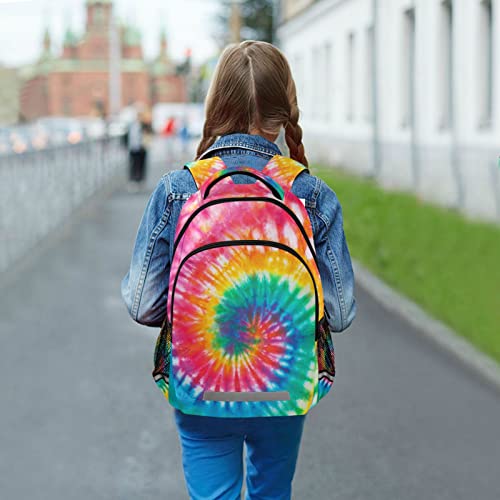 Tie Dye Rainbow Kids Backpack Girls Boys Elementary School Bookbag Travel Rucksack Laptop Bag #TOP1