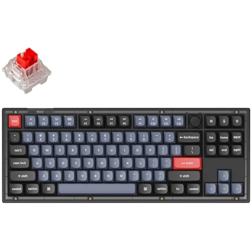 Key V3 TKL Frost Black RGB Key Red H V3-C1-DE Key V3 TKL Frost Black RGB Key Red H V3-C1-DE
