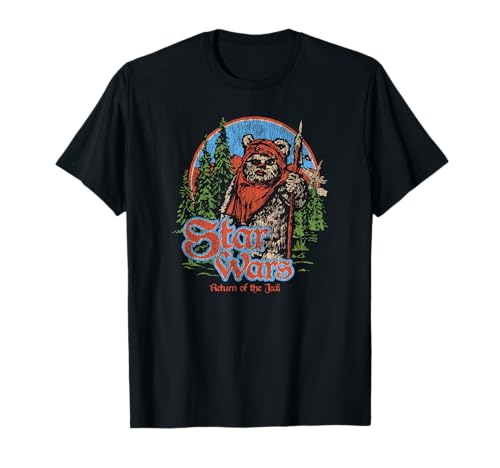 T-shirt Star Wars Return of the Jedi Ewok vintage pour fan de la saga intergalactique