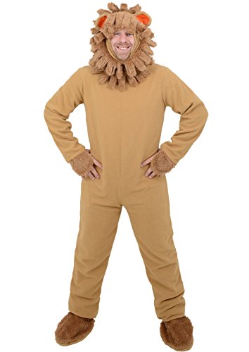 Adulti mens Lion Animal Halloween costume giornata...