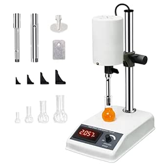 Omogeneizzatore Da Laboratorio MXBAOHENG Regolabile 5-1000ml - Emulsionatore Ad Alta Velocità 220W Con Teste In Acciaio - Foto 4