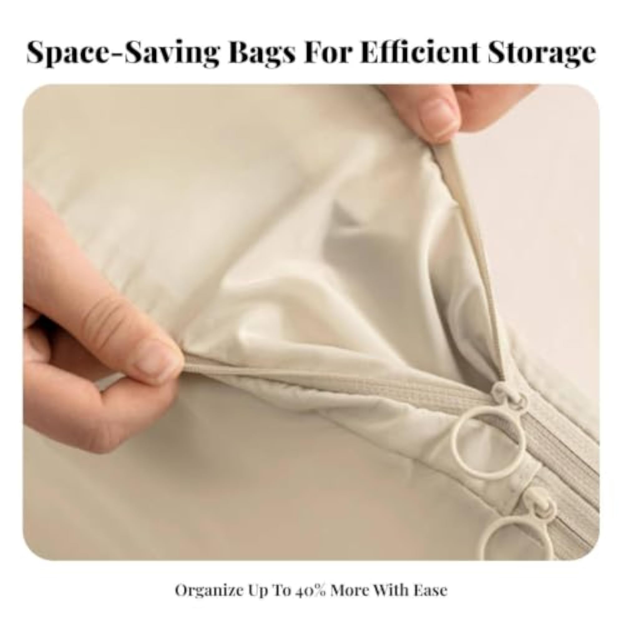 Travel Clothes Compression Packing Cube Set, Large Capacity