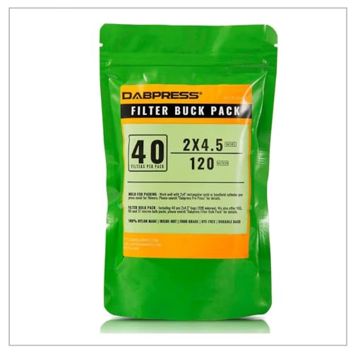 [ 40 Pack ] 2x4.5 Inch 120 Micron Tea Filter Bags