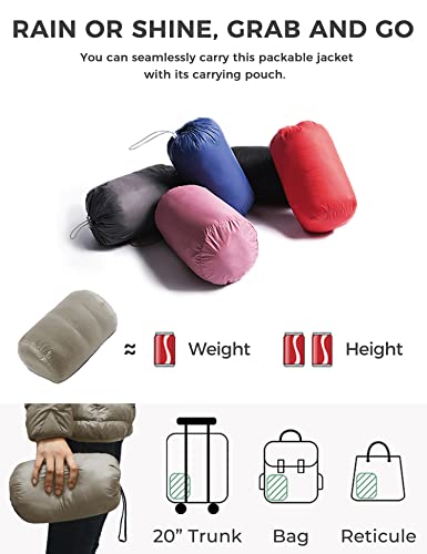 Wantdo Women's Hooded Packable Ultra Light Weight Short Down Jacket4