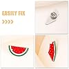 AOKWAWALIY Broche Pastèque Broche Palestine 4 Pièces Broche Pastèque Émail Broche Palestine Broche Hawaïenne En Forme De Fruit Broches Pastèque Badge Broche Bijoux Pour Luau #4
