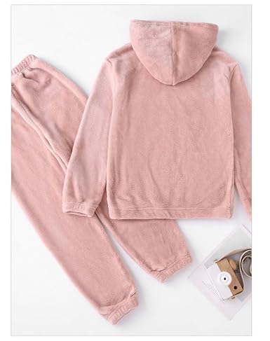 Image of SHAPERX Cotton And Fleece Blend Full sleeve Hoodie T-shirt Jogger Trackpant Clothing Set for Boys And Girls Pack of 1