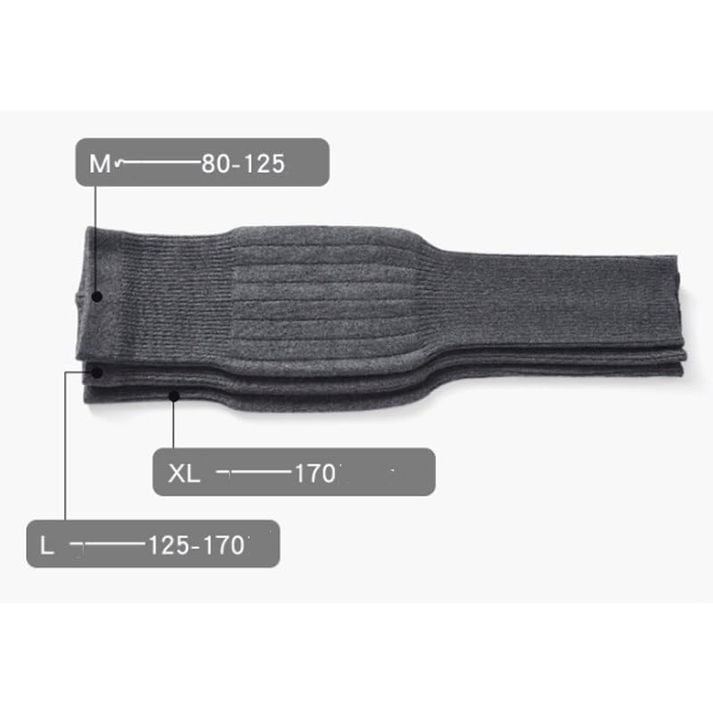 Winter Cotton Cashmere Knee Protection for Warmth Men's Women's Fleece
