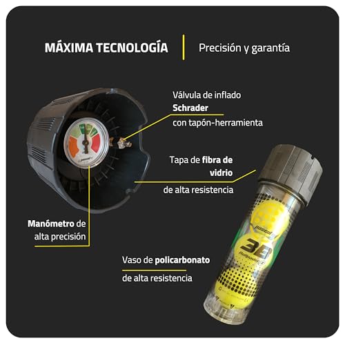 Pressurisateur de haute précision pour balles de tennis PASCAL BOX - 4