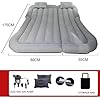 Matelas De Voiture Non Gonflable Pliable - Pour SUV, Camping, Couchage Arrière, Bleu, Taille Adulte