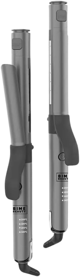 Plancha de pelo 2 en 1 cerámica Bime Beauty Curlstream Pro miniatura 1