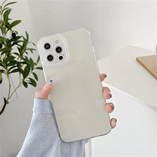 Coque iPhone 13 Pro Max transparente en TPU avec protection caméra intégrée