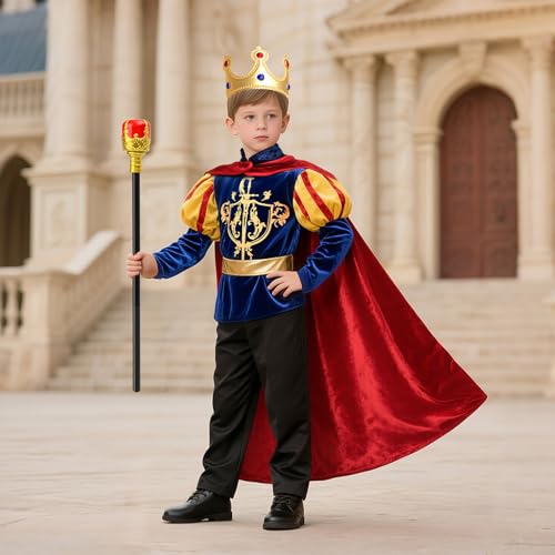 Disfraz Completo Niño Príncipe Azul Talla 10-12 Años miniatura 2