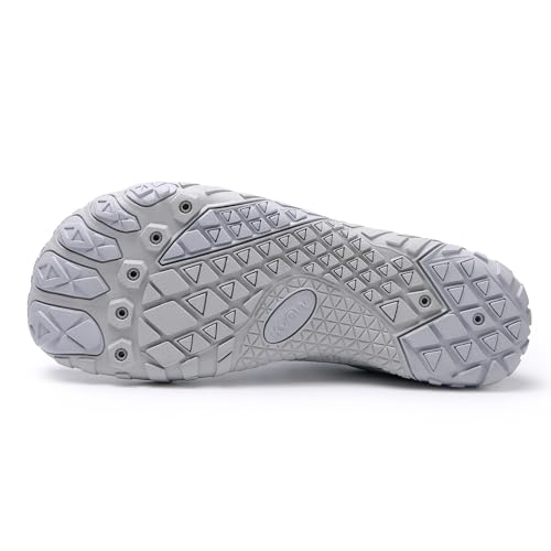 Image of Hike Barefoot Shoes for Women Men Breathable & Non-Slip Athletic Footwear Wide Toe Water Shoes,Designed for Walking,Running&Swimming