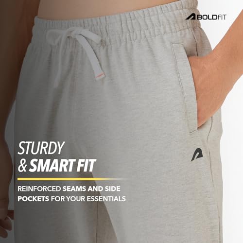 Image of Boldfit Track Pants for man Breathable Gym Pants for Men Workout Adjustable Waist Track Pant for Men mid Rise Sports Trackpant for Mens Workout, Running & Walking