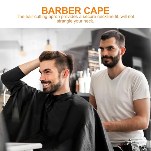 Set de 3 Capas para Corte de Cabello 140x90cm Negro miniatura 3