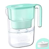 Waterdrop 200-Gallon Long-Life Elfin 5-Cup Water Filter Pitcher with 1 Filter, NSF Certified, 5X...