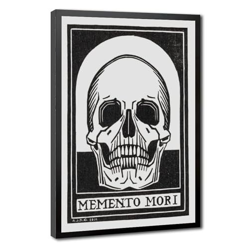Julie De Graag 1916 Impressions sur Toile Premium Tableau Memento Mori Cadre Noir