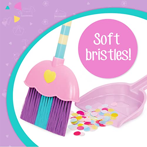 Play Circle By Battat – Kids Broom Set – Colorful 4 Pc Helpful Cleaning Set – Pretend Play House Cleaning Toys For Kids Ages 3 And Up #TOP2
