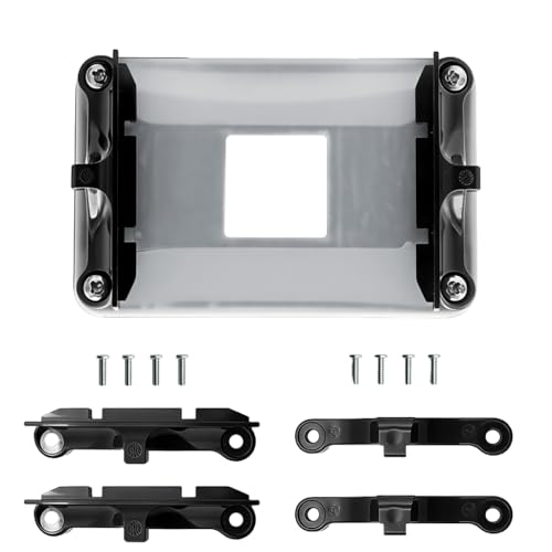 Image of ZORBES CPU Heatsink Bracket Stand Base for AMD AM4 AM5, Universal CPU Cooler Mounting Bracket Kit AM5 AM4 Backplate with Standoffs and Screws for PC Building and Cooler Installation