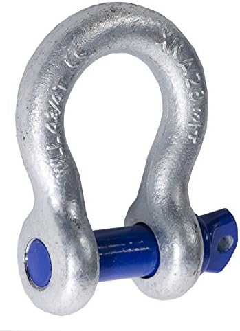 Tested Screw Pin Bow Shackle 0.75T