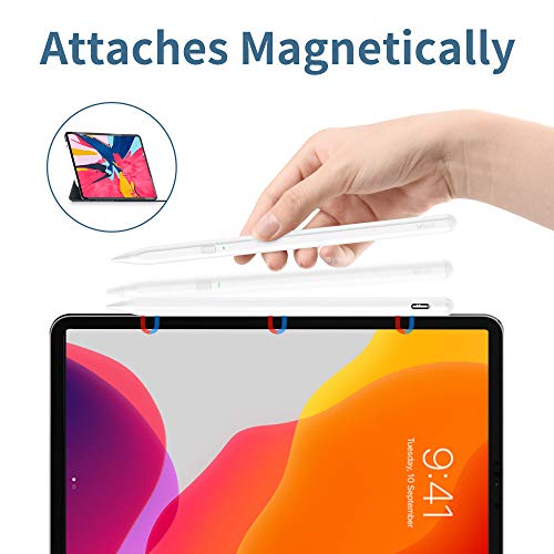 Uogic Stylus Pen for iPad 9th&10th Generation,Palm Rejection with Magnetic,Pen for iPad Compatible with (2018-2023) Apple iPad Pro 11&12.9 inch, iPad 6/7/8/9/10th, iPad Mini 5/6th, iPad Air 3/4/5th - Image 5