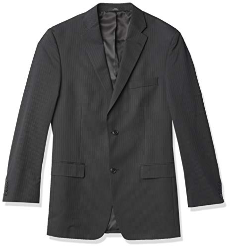 Veste à rayures Haggar pour homme : blazer classique à coupe ajustée