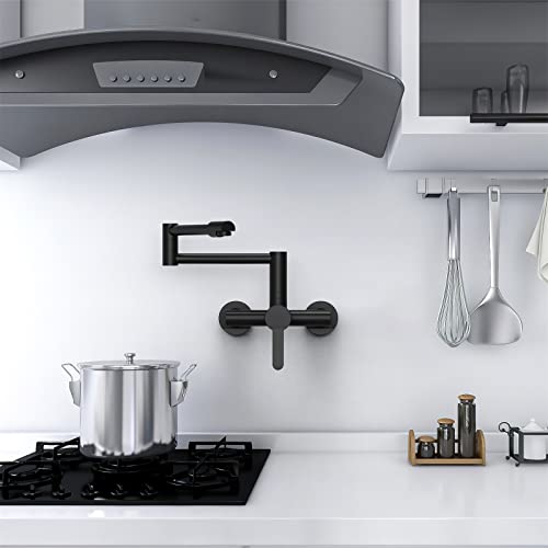 Grifo-de-Cocina-de-ParedGrifo-para-Fregadero-Monomando-Negro360–Giratorio-PlegableCocina-Doble-Grifo-ParedRotacion-de-para-Grifo-de-Agua-Fria-y-Caliente