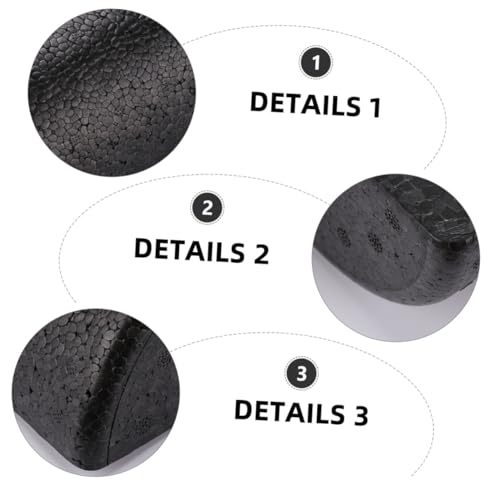 SUPVOX 2 piezas Roller de masaje semicircular EPP para yoga y acupresión, columna para terapia muscular, accesorios de fitness y espalda miniatura 4