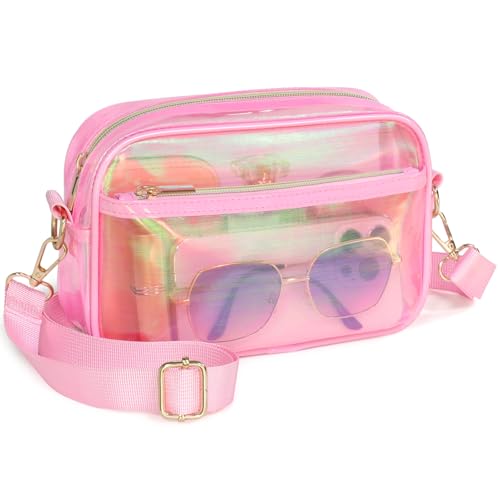 PACKISM Clear Purses for Women Stadium - Holographic Clear Bag