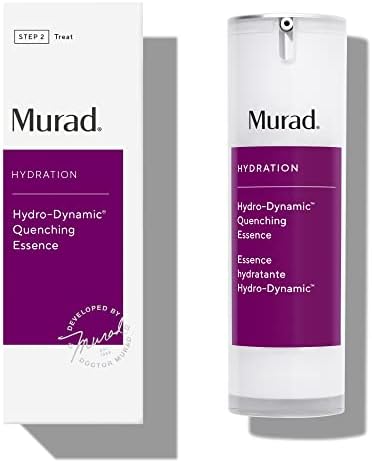 Murad Hydro-Dynamic Quenching Essence - Hydration Hydro-Boost Exfoliating Face Moisturizer - Weightless Face Essence with Glycolic Acid, 1.0 Fl Oz