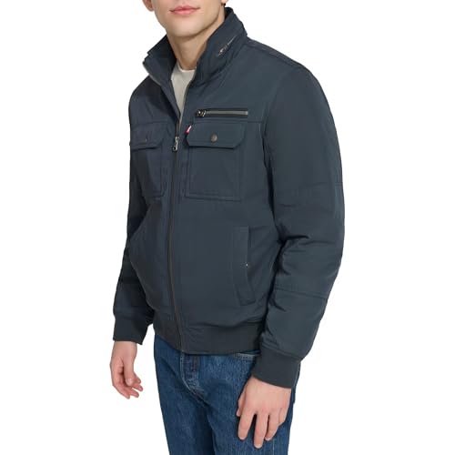Image of Levi's Men's Stand Collar Utility Bomber