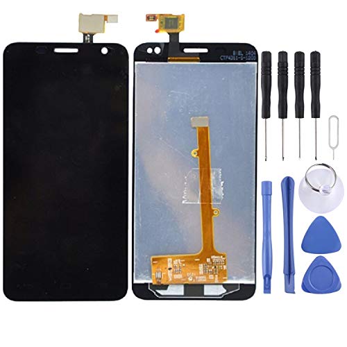 Écran LCD de remplacement Alcatel 6012D noir idéal pour rénover l'affichage de votre téléphone