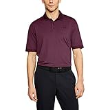 Under Armour Under Armour Polo con Estampado de Rendimiento para Hombre, Hombre, Polo, 1321344, Cereza Cargada (635)/Marrón Oscuro, S