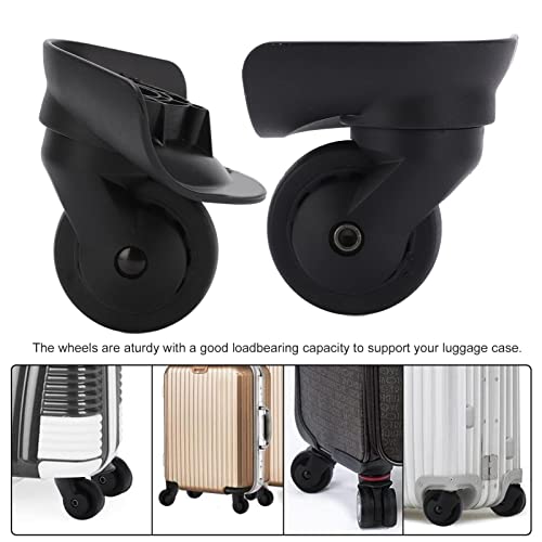 Suitcase Replacement Wheels, 1 Pair A53 Trolley Case Luggage Wheel Universal Travel Suitcase Wheel Replacement Casters3