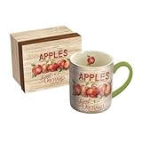 LANG - 14 oz. Ceramic Coffee Mug - Exclusive Art - Oversized Cups - Heat-Insulated - Microwave -...