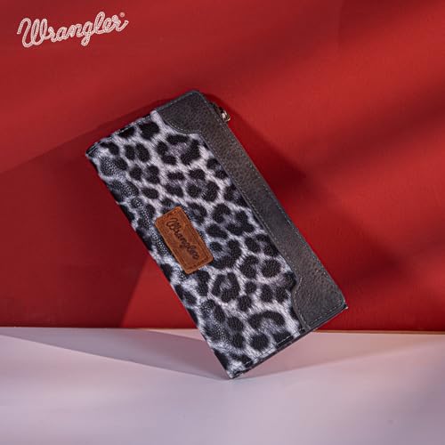 Image of Montana West Wrangler Minimalist Wallet for Women Credit Card Wallet Ladies Travel Wallets Monederos de Mujer Card Cases & Money Organizers with Smooth Zippers for Women