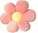 Tiowo Lindo Piso de Flores Almohada Decoración de Habitación Independiente Algodón Almohada Pétalo Cojín para Sofá Silla de Coche Flor Juguetes de Peluche Almohada de Peluche (Pink, 40cm)