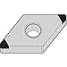 WIDIA DNGA431S0425MT WBH10P Advanced Material PCBN Insert DNGA-MT, Low Content PCBN, 0.016" / 0.4mm Radius, WBH10P Grade
