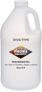 Diva Type Fragrance Oil (Our Version of The Brand Name) (64 oz Jug) for Candle Making, Soap Making, Tart Making, Room Sprays, Lotions, Car Fresheners, Slime, Bath Bombs