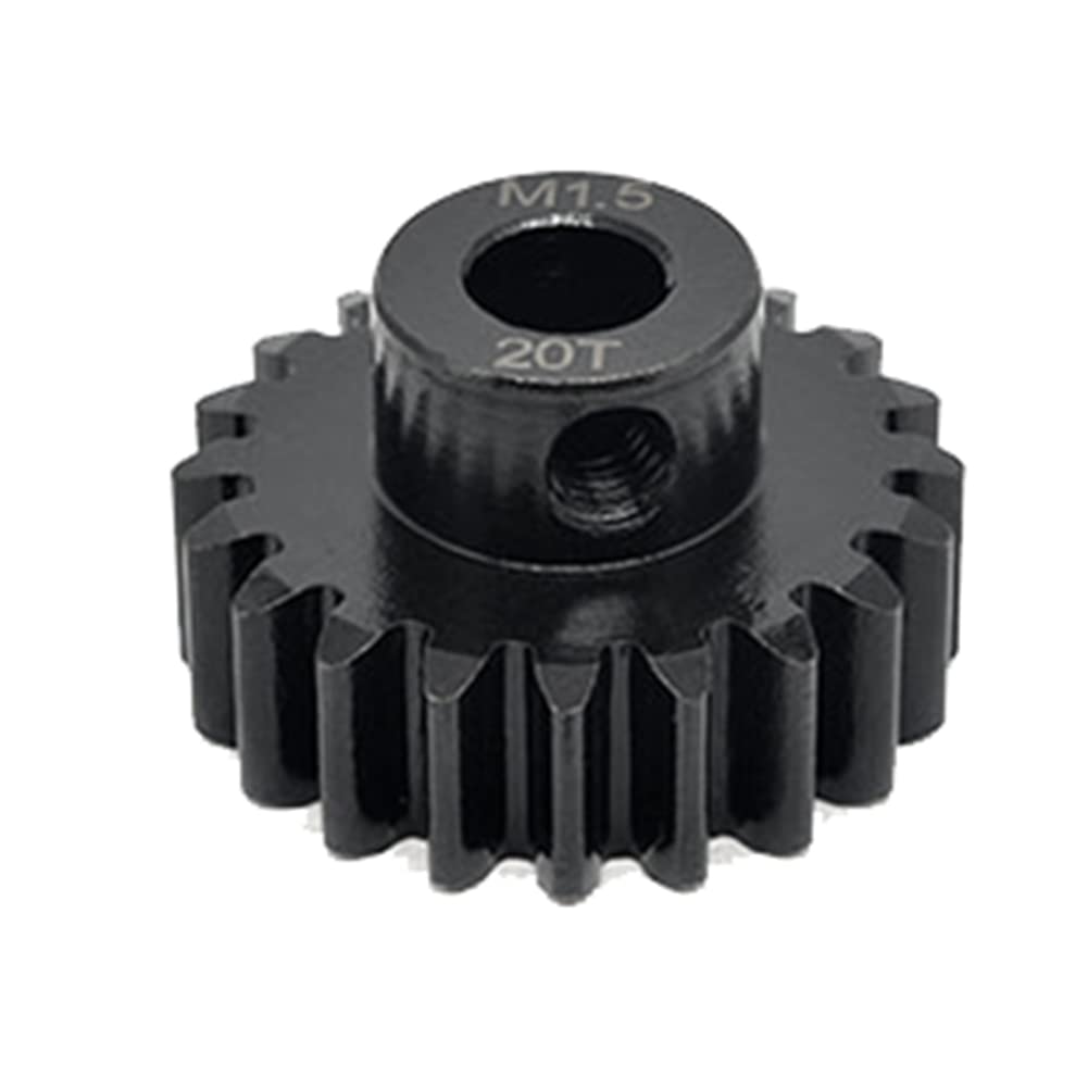 Jalzdieod 1PCS Motor Gear M1.5 8Mm 20T Pinion Motor Gear for 1/5 1