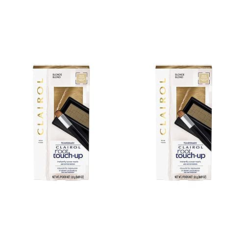 Clairol Root Touch-Up Temporary Concealing Powder, Blonde Hair Color, 1 Count (Pack of 2)