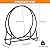 Mr IRONSTONE 41 inch Firewood Rack, Firewood Log Hoop for Indoor Fireplace Wood Storage Ring, Round Tubular Steel for Patio Deck Metal Log Holder Outdoor Fireplace Pit Patio Deck Porch Lumber Stacker