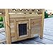 Kerbl Katzenhaus Lodge, 77 x 50 x 73 cm, 82790, Holz/Braun