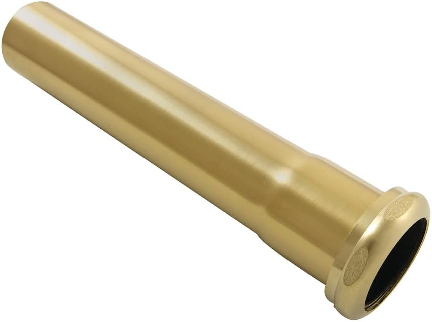 Kingston Brass EVP2007 1-1/2" x 8" Brass Slip Joint Tailpiece Extension Tube in Brushed Brass