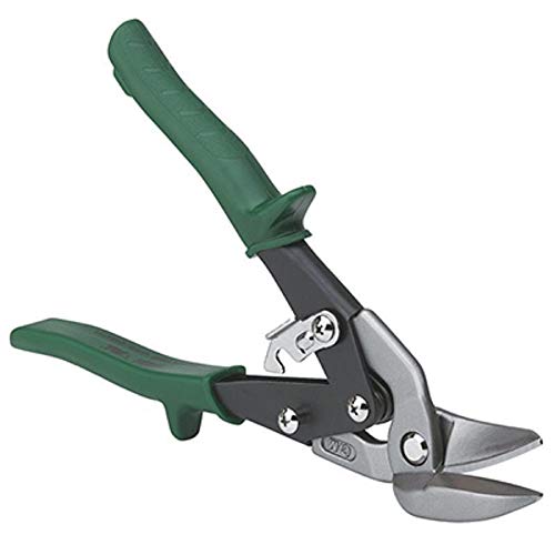 Malco AVM7 Mini Aviation Snips | Right & Straight Cutting Offset Design | Compact 7-1/8" Length for Tight Spaces | 24-Gauge Capacity | 3/4" Cut Forged Steel Jaws | Green Handle by Malco - Used condition - US$10.67