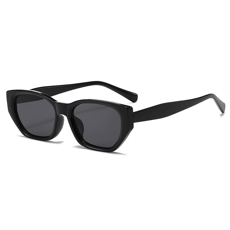 Retro Rectangular Sunglasses for Women Trendy Y2K Small Frame Fashion Sun Glasses UV400 Protection Cat Eye Mod Style