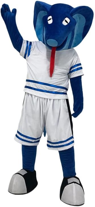 Sport Blue Cobra Snake Monster Mascot Costume Adult Cosplay Cartoon